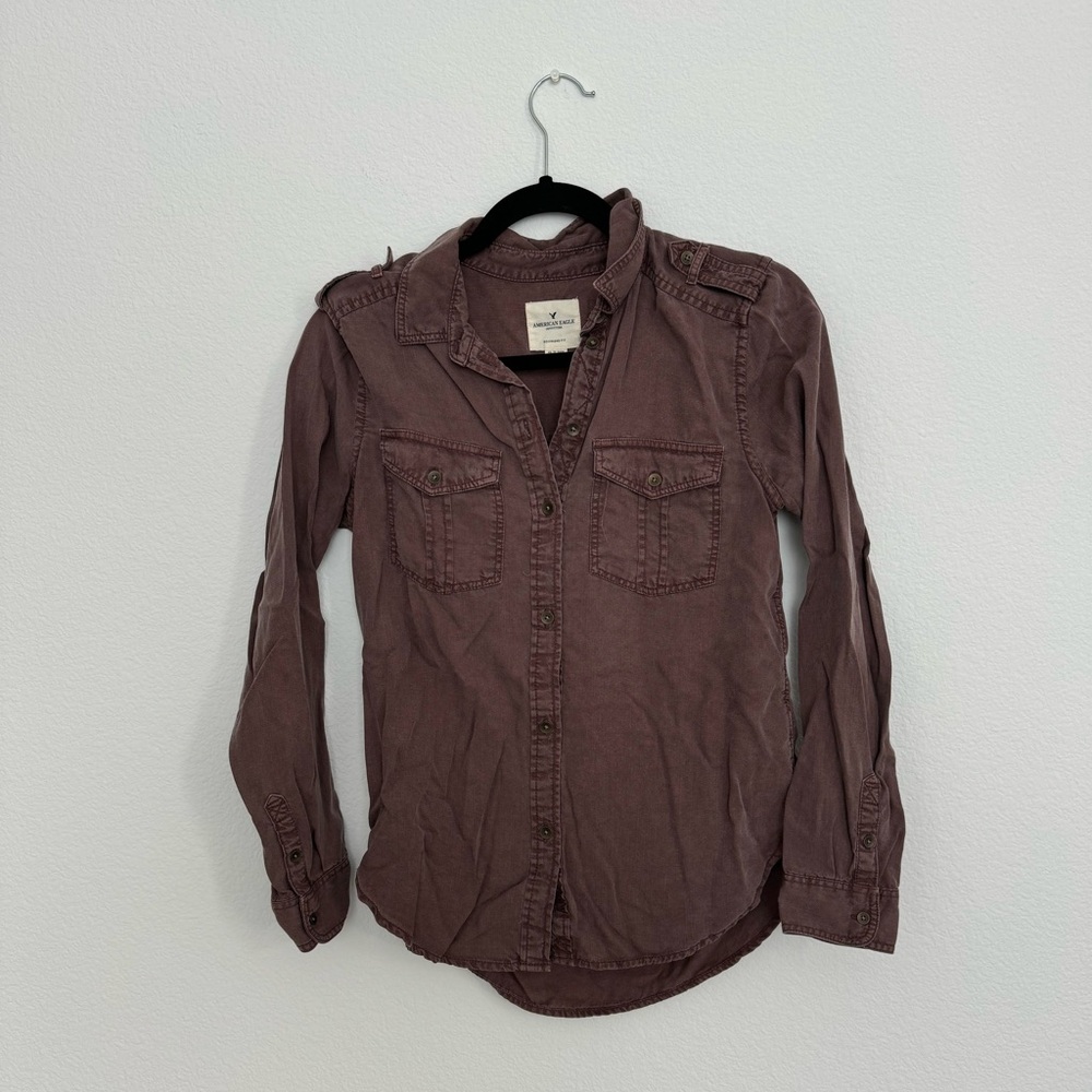 Women’s Relaxed Button Down Top